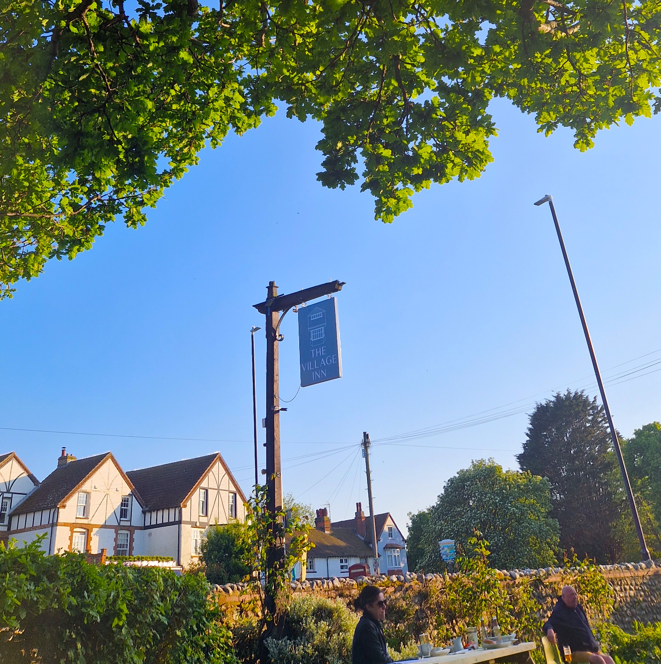 photo of the pub garden